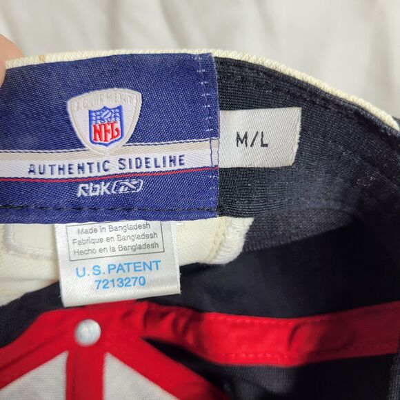 Vintage Atlanta Falcons Reebok NFL Authentic Sideline Hat – Stretch Fit M/L – - Picture 5 of 6